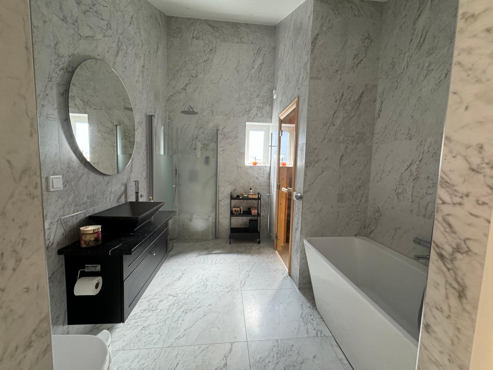 Modern Villa Close To Beach Trangsund Bagian luar foto