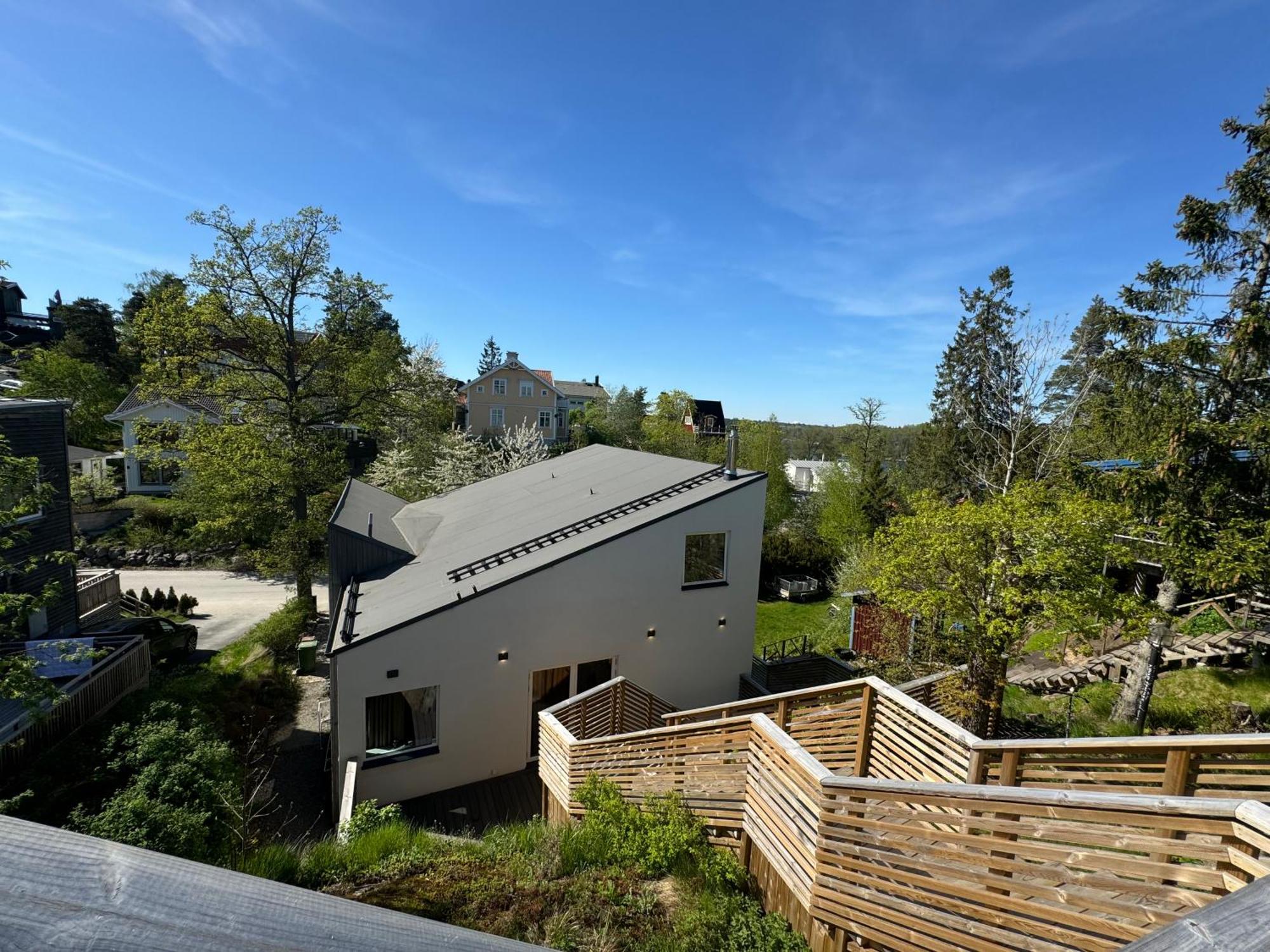 Modern Villa Close To Beach Trangsund Bagian luar foto